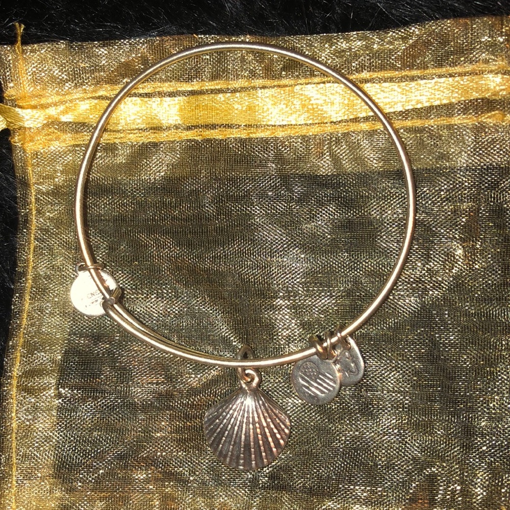 Alex and Ani shell bracelet
